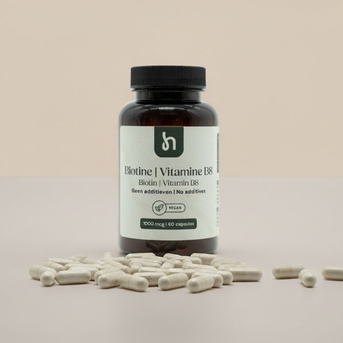 Hairgivers Biotin supplement 1000 mcg | 60 capsules (Vitamin B7)