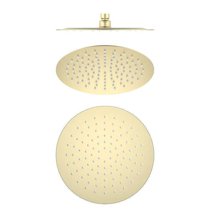Halo 10" Metal Rain Shower Head 2mm Ultra Thin Profile  - RS100