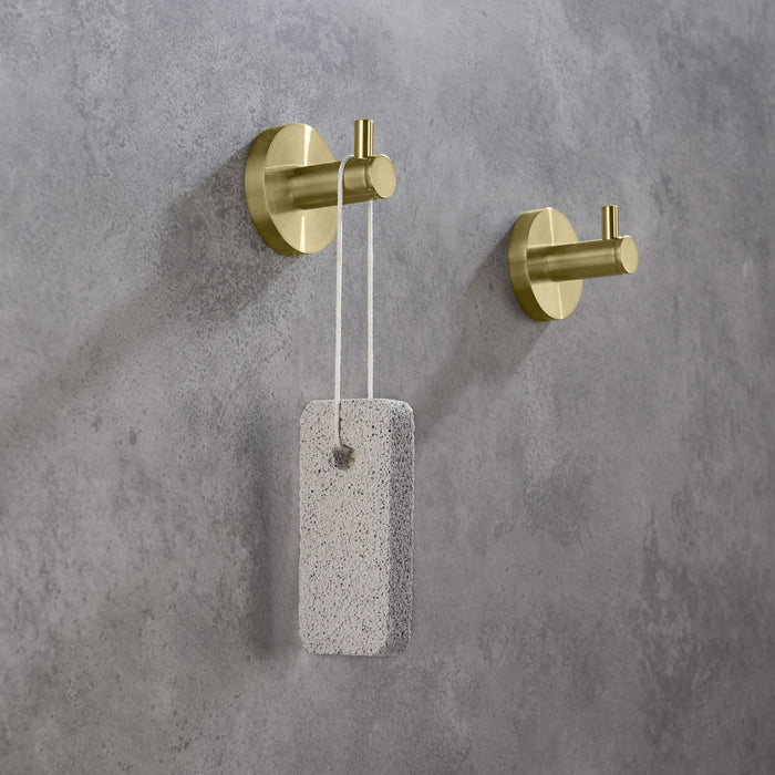 Halo Bathroom Towel & Robe Hook 3 Count - CBA-1401 - 3PC