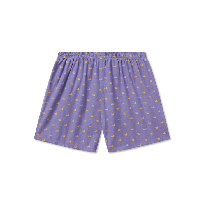 Purple with Gold Ducks | Back VIew