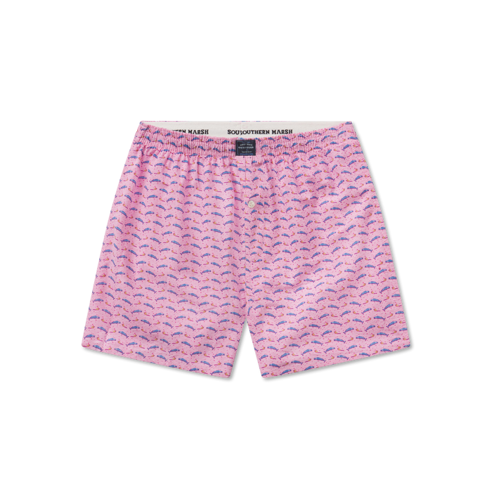 Pink with wahoo | Hanover Pastimes Boxer