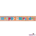 Happy 3rd Birthday - Banner - Unique