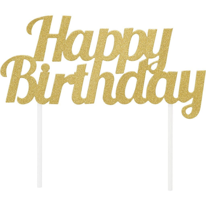 Happy Birthday Cake Topper