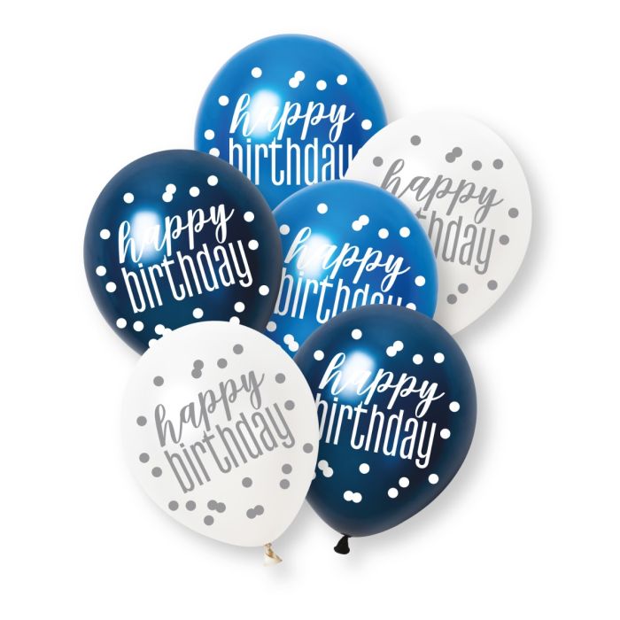 Blue Latex Balloons