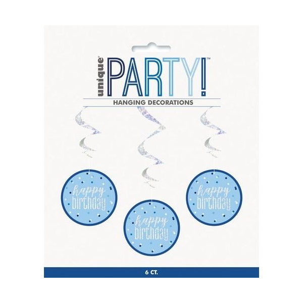 Blue Hanging Decorations