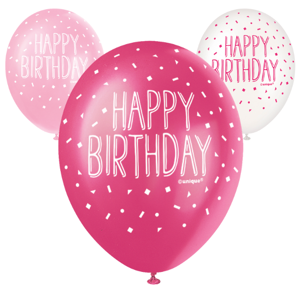 Pink Latex Balloons