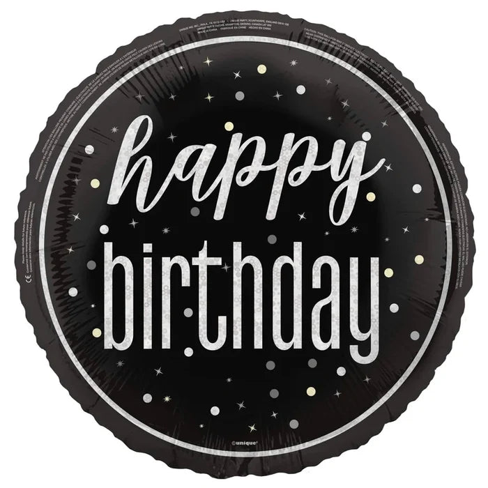 Black Foil Balloon 1