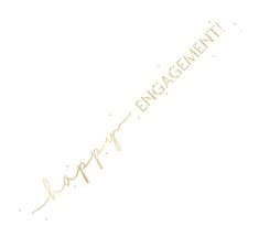 Happy Engagement Decorations