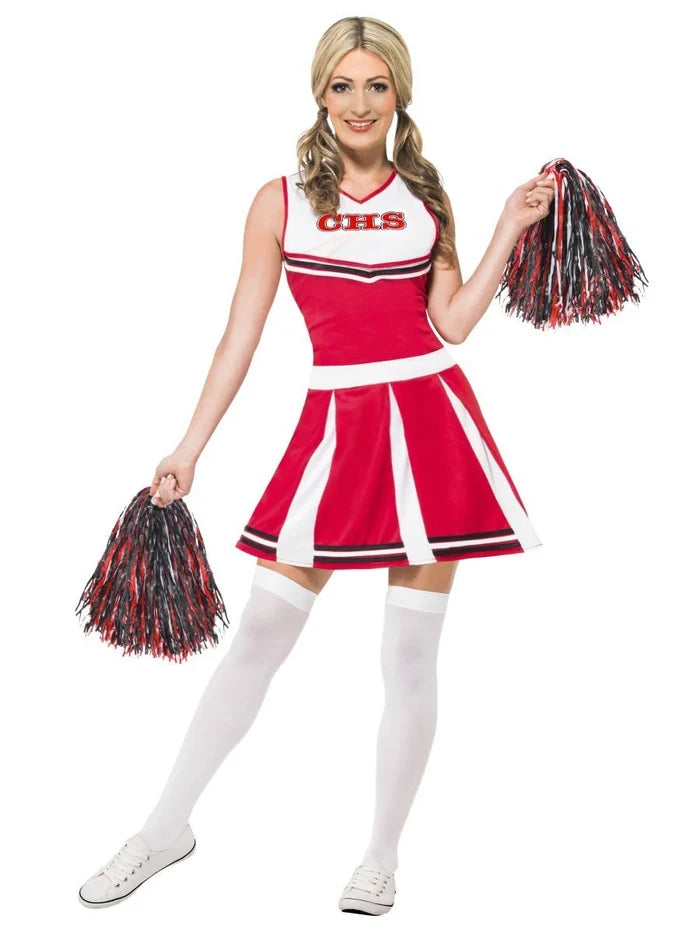 High School Cheerleader - Pink & White