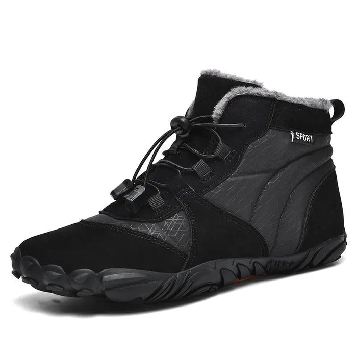 High-Top Hiking Boots for Women – Warm & Comfortable for Winter Adventures 0