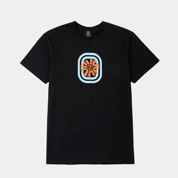 Front view of the Overtime Hip Bloom Tee.