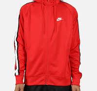 NIKE HOODED FULL ZIP LONG SLEEVED TRACK TOP