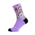 I Love Boobies Lilac - I Am Enough Crew Socks