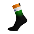 India Flag Crew Socks