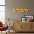 Iowa State "Cyclones" Recycled Metal Wall Decor