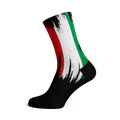 Italy Splash Flag Crew Socks