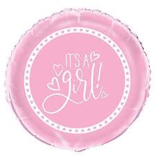 It's A Girl - Foil Balloon