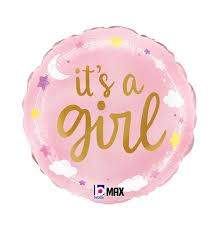 It's A Girl - Foil Balloon