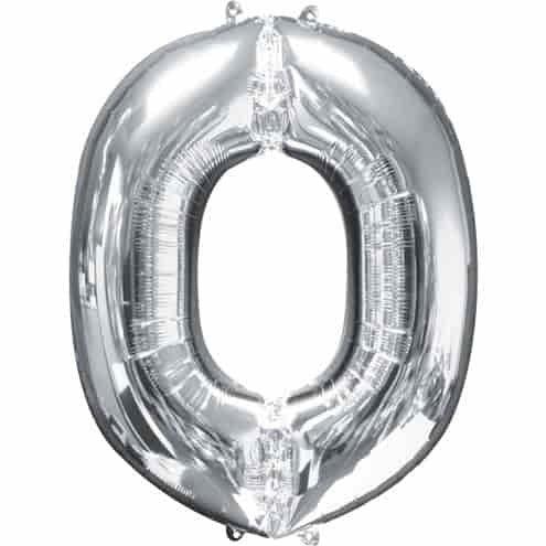 Jumbo Letters-Silver