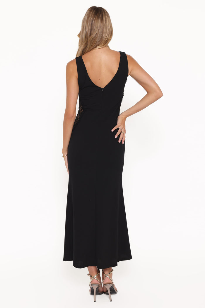 Petal and Pup USA DRESSES Kadija Maxi Dress - Black