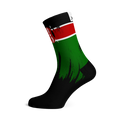 Kenya Splash Flag Crew Socks