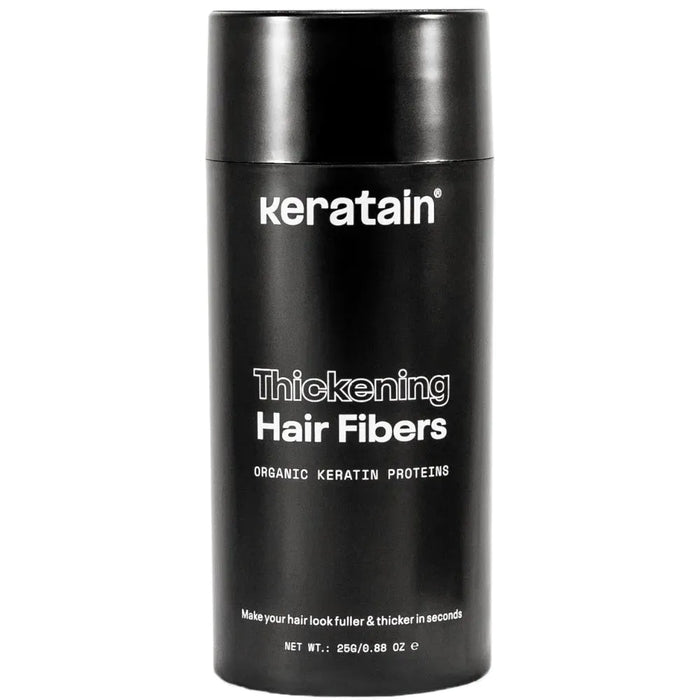 Keratain hair fibers – Black (25 gr) - Hairgivers