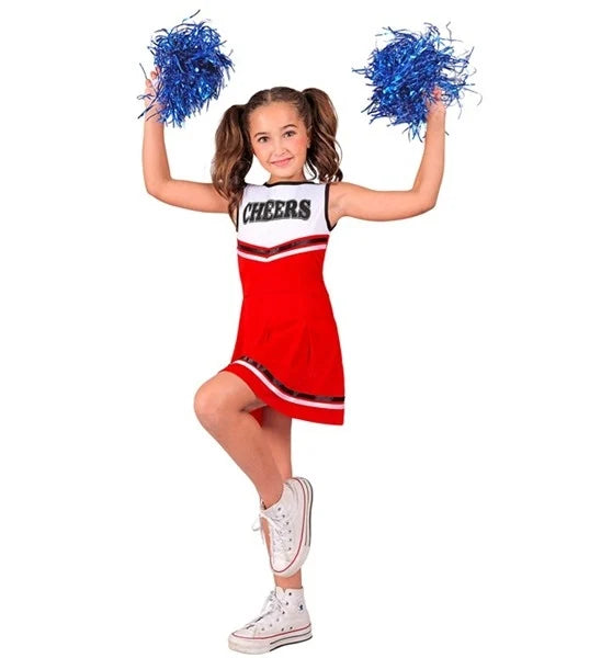 Kids Cheerleader Costume, Red