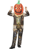 Kids Pumpkin Scarecrow Reaper Costume