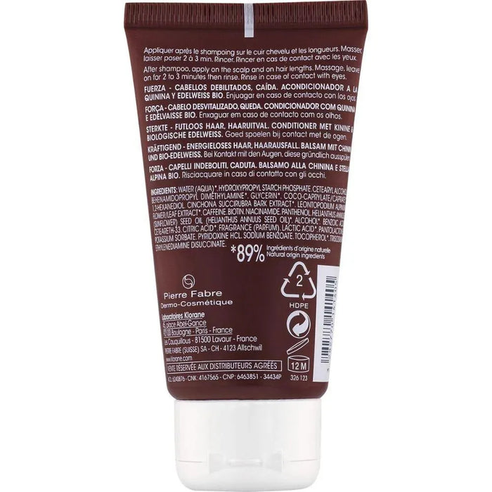 Klorane anti-hair loss conditioner Quinine/Edelweiss (200 ml) - Hairgivers