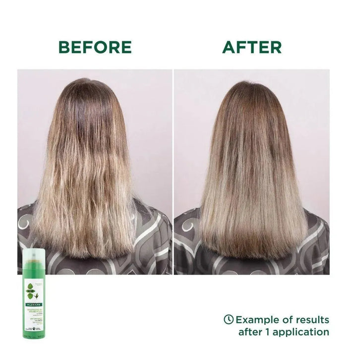 Klorane dry shampoo oily hair Nettle (150 ml) - Hairgivers