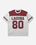 Stüssy Laguna Short Sleeve Maroon T-Shirts Shortsleeve 1140389SJ 1017
