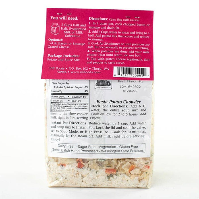 Large Basin Potato Soup Mix - Pine & Moss