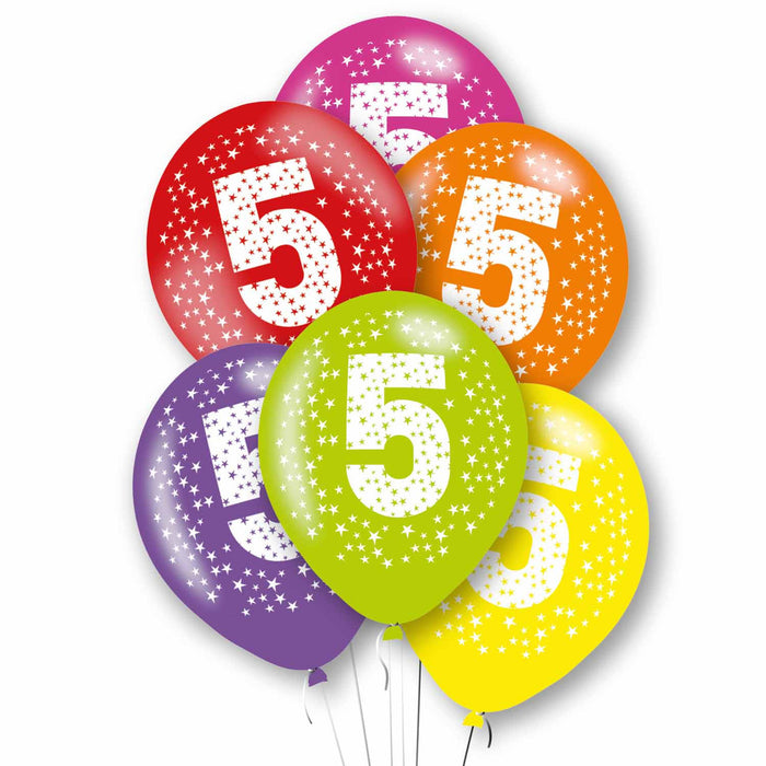 Latex Balloons - Age 5