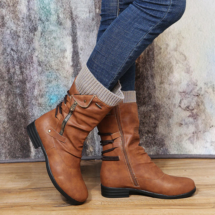 Long Woolen Boots for Women – Cozy & Stylish for Winter