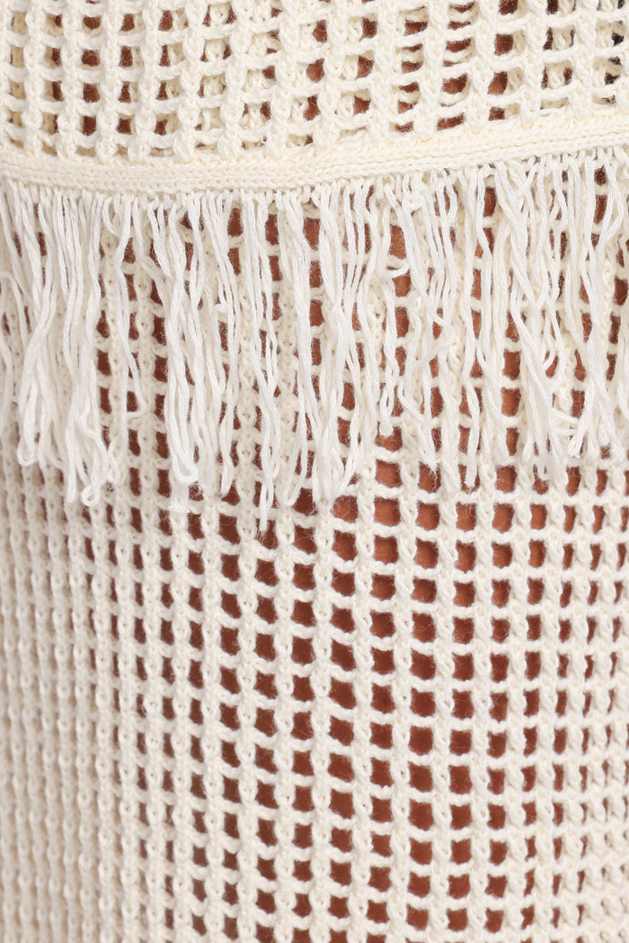 Petal and Pup USA TOPS Lorna Knitted Top - Off White