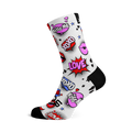 Love Struck Crew Socks