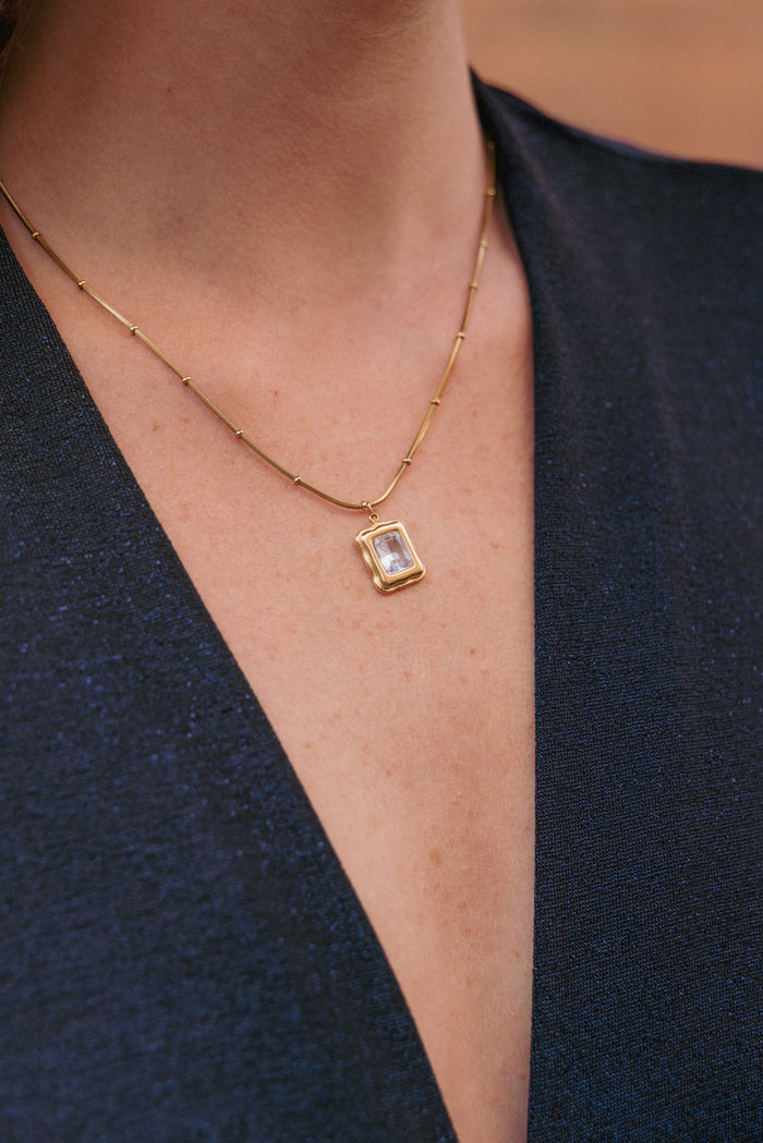 Petal and Pup USA ACCESSORIES Lyla Necklace - Gold One Size