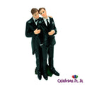 Male Couple - Cake Topper Figurine