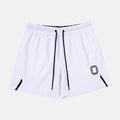 Front view of the Overtime Melo Performance Shorts.