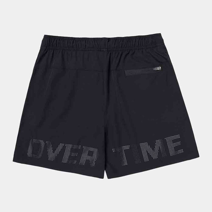 Rear view of the Overtime Melo Performance Shorts.
