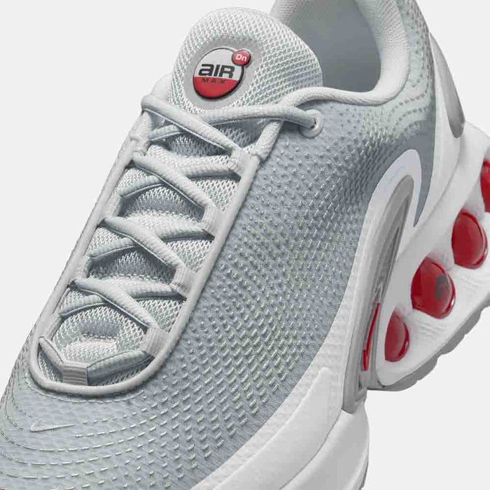 Up close, front view of the Men's Nike Air Max Dn.