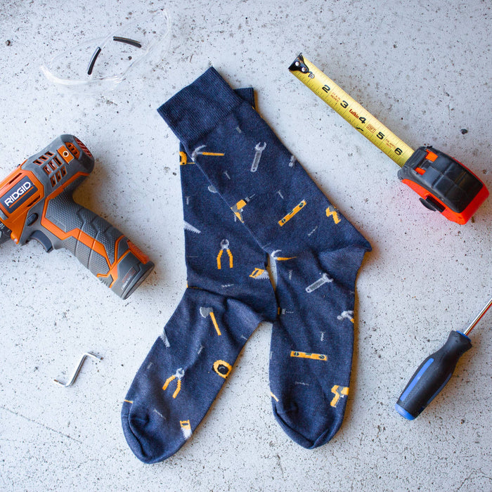 Men’s  Construction Socks: Men's 7-12 US/CAN - Pine & Moss