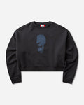 Nike Jordan M J Ih Crop Flc Crew Black Sweatshirts Crewneck IM7397-010