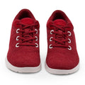 Men's Lace-Ups Maroon - Clearance