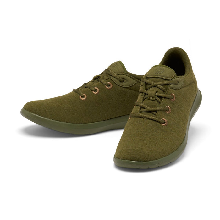 Men's Lace-Ups Olive Green - Clearance