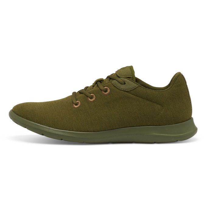 Men's Lace-Ups Olive Green - Clearance