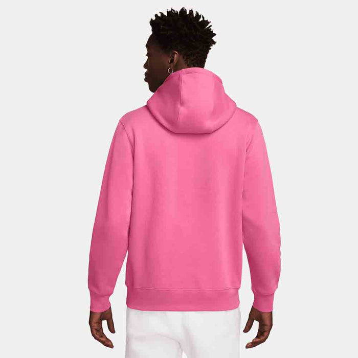 Rear view of the Men's Nike Pullover Fleece Hoodie.