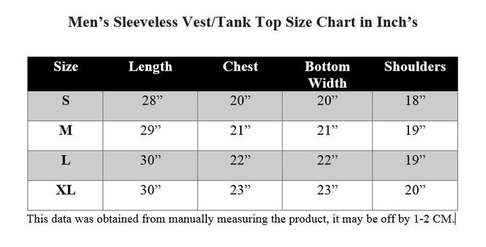 MEN'S ROUND NECK SLEEVELESS VEST