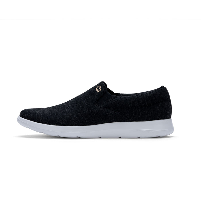 Men's Slip-Ons Black/White