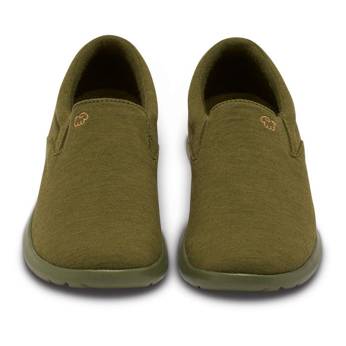 Men's Slip-Ons Olive Green